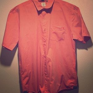 Button short sleeve dress shirt